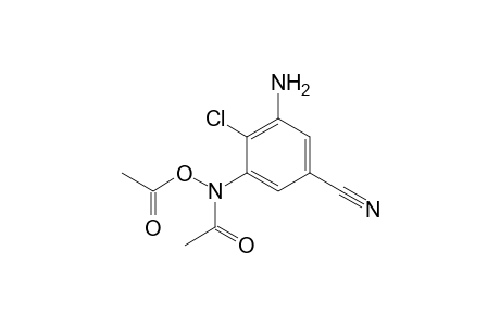 (N-acetyl-3-amino-2-chloro-5-cyano-anilino) acetate