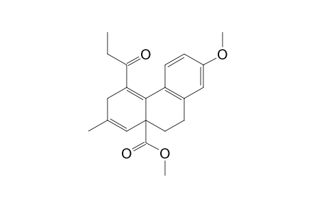 (8ARS)-METHYL-9,10-DIHYDRO-5-(1'-OXOPROPANYL)-2-METHOXY-7-METHYLPHENANTHRENE-8A(6H)-CARBOXYLATE