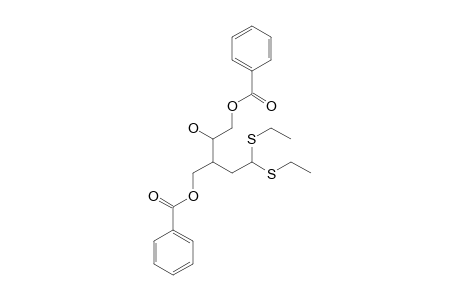 5-O-BENZOYL-3-C-[(BENZOYLOXY)-METHYL]-2,3-DIDEOXY-L-THREO-PENTOSE-DIETHYL-DITHIOACETAL