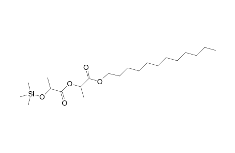 Dodecyl Di-Lactate, TMS Derivative