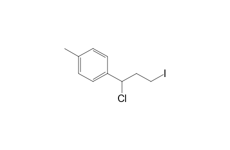 1-Chloro-3-iodo-1-(4-methylphenyl)propane