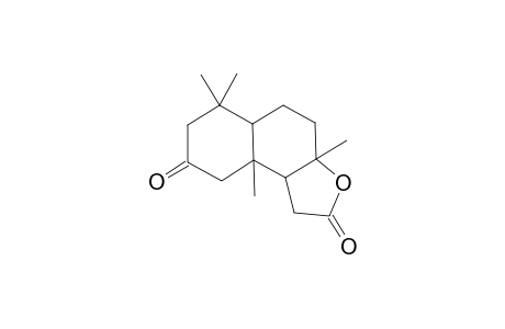 Naphtho[2,1-b]furan-2,8-dione, decahydro-3a,6,6,9a-tetramethyl-, (3aS,5aS,9aS,9bR)-