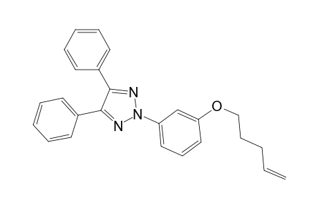 2H-1,2,3-Triazole, 2-[3-(4-pentenyloxy)phenyl]-4,5-diphenyl-