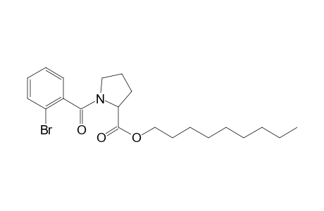 L-Proline, N-(2-bromobenzoyl)-, nonyl ester