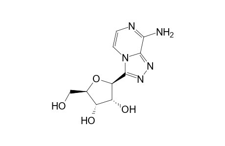 8-Amino-3-D-ribofuranosyl-1,2,4-triazolo(4,3-a)pyrazine