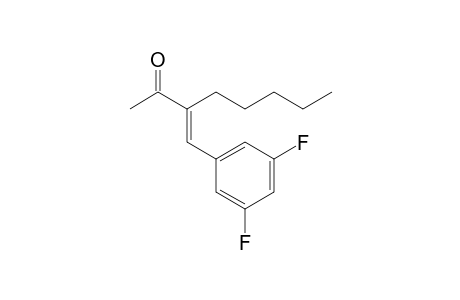 (E)-3-(3,5-difluorobenzylidene)octan-2-one