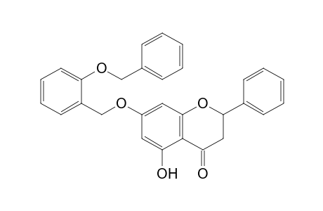 7-[2-(Benzyloxy)benzyloxy]-5-hydroxyflavanone