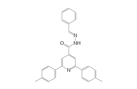 2,6-bis(4-methylphenyl)-N'-[(E)-phenylmethylidene]isonicotinohydrazide