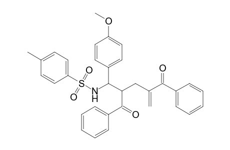 N-[2,4-Dibenzoyl-1-(4-methoxyphenyl)pent-4-enyl]-4-methylbenzenesulfonamide