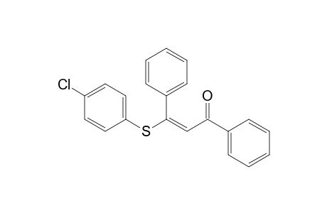 (E)-1,3-Diphenyl-3-(4-chlorophenylthio)-prop-2-en-1-one