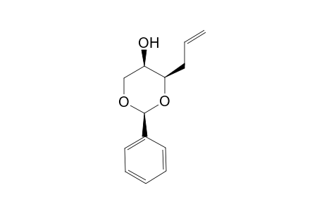 (2S,4R,5R)-2-phenyl-4-prop-2-enyl-1,3-dioxan-5-ol