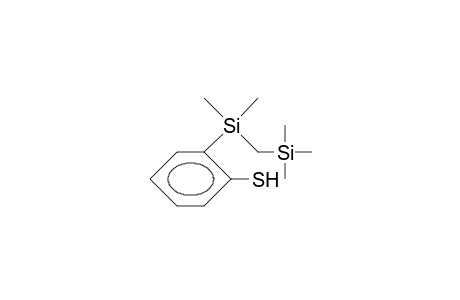 (2-Dimethyl-(trimethylsilyl-methyl)-silyl)-benzenethiol