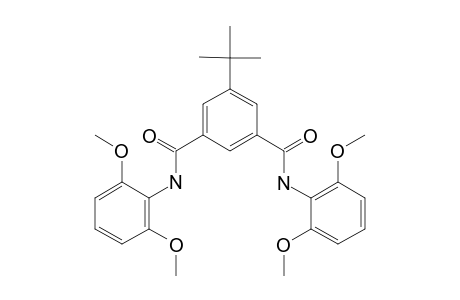 5-TERT.-BUTYL-N,N'-BIS-(2,6-DIMETHOXYPHENYL)-ISOPHTHALAMIDE