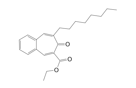 8-Octyl-7-oxo-7H-benzocycloheptene-6-carboxylic acid ethyl ester