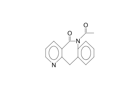 5,6-Dihydro-6-acetyl-11H-pyrido(3,2-C)(1)benzazepin-5-one