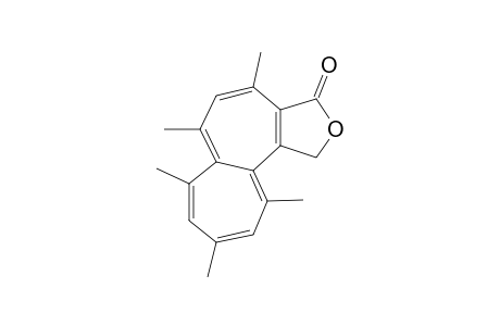 4,6,7,9,11-Pentamethylheptaleno[1,2-c]furan-3(1H,3H)-one