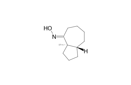 4(1h)-azulenone, octahydro-3a-methyl-. oxime, trans-