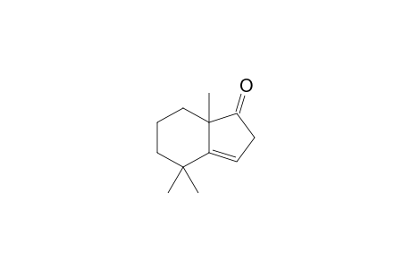 1H-Inden-1-one, 2,4,5,6,7,7a-hexahydro-4,4,7a-trimethyl-