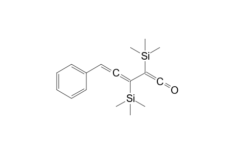 2,3-Bis(trimethylsilyl)-5-phenyl-1,3,4-pentatrien-1-one