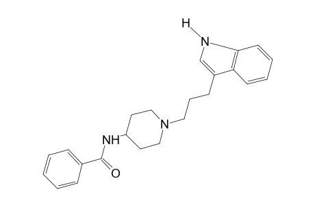 N-{1-[3-(indol-3-yl)propyl]-4-piperidyl}benzamide