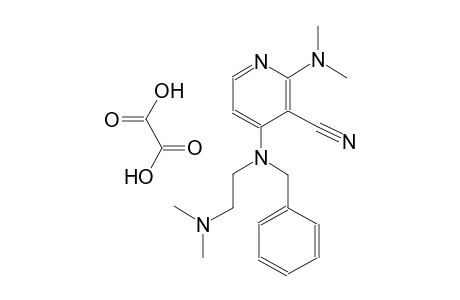 4-(benzyl(2-(dimethylamino)ethyl)amino)-2-(dimethylamino)nicotinonitrile oxalate