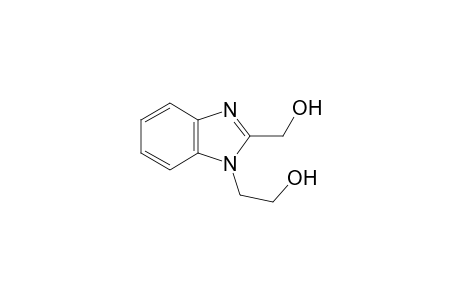 2-(hydroxymethyl)-1-benzimidazoleethanol