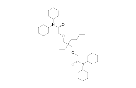 Acetamide, 2,2'-[(2-butyl-2-ethyl-1,3-propanediyl)bis(oxy)]bis[N,N-dicyclohexyl-