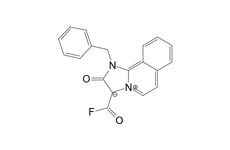 1-Benzyl-3-(fluorocarbonyl)-2-oxo-2,3-dihydro-1H-imidazo[2,1-a]isoquinolin-4-ium-3-ide