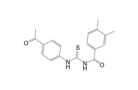 N-(4-acetylphenyl)-N'-(3,4-dimethylbenzoyl)thiourea