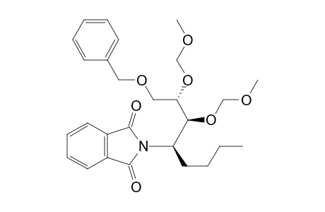 (2S,3S,4R)-1-(benzyloxy)-4-(1,3-dioxo-2-azaindan-2-yl)-2,3-bis[(methoxymethyl)oxy]octane