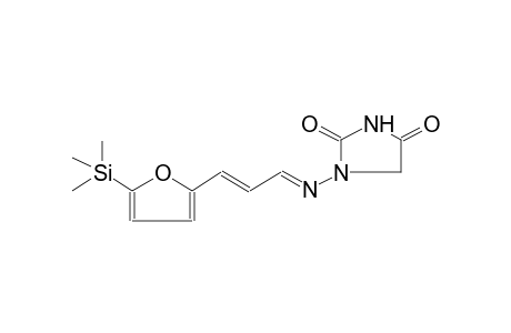 2-[3-(2,5-DIOXOIMIDAZOLIDIN-3-YLIMINO)PROP-1-ENYL]-5-TRIMETHYLSILYLFURAN
