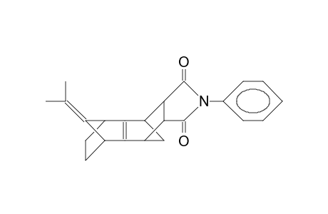 14-Isopropylidene-6-phenyl-6-aza-anti-pentacyclo(9.2.1.1/3,9/.0/2,10/.0/4,8/)pentadec-2(10)-ene