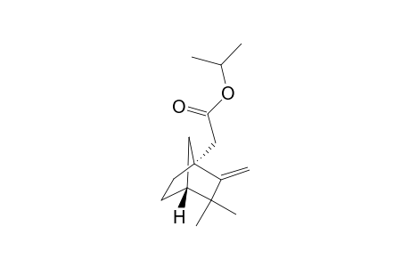 (1S,4R)-(3,3-Dimethyl-2-methylenebicyclo[2.2.1]hept-1-yl)]acetic acid isopropyl ester