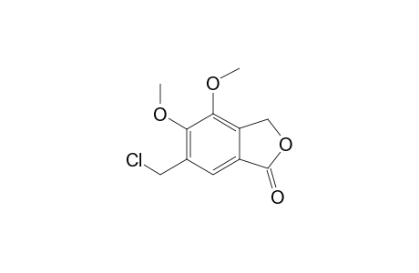 1(3H)-Isobenzofuranone, 6(or 7)-(chloromethyl)-4,5-dimethoxy-