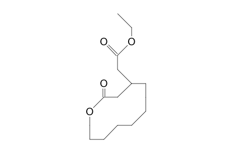 3-(Ethoxycarbonyl-methyl)-11-undecanoic acid, lactone