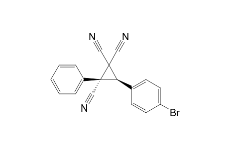 (2R,3S)-3-(4-Bromophenyl)-2-phenylcyclopropane-1,1,2-tricarbonitrile
