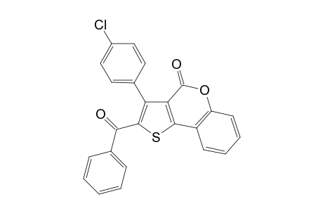 2-Benzoyl-3-(4-chlorophenyl)-4H-thieno[3,2-c]chromen-4-one