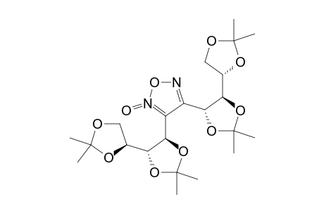 3,4-DI-(1,2:3,4-DI-O-ISOPROPYLIDENE-D-ARABINO-TETRITOL-1-YL)-FURAZAN-N-OXIDE