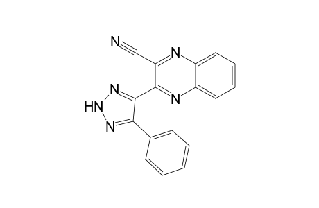 3-(5-Phenyl-2H-1,2,3-triazol-4-yl)quinoxaline-2-carbonitrile