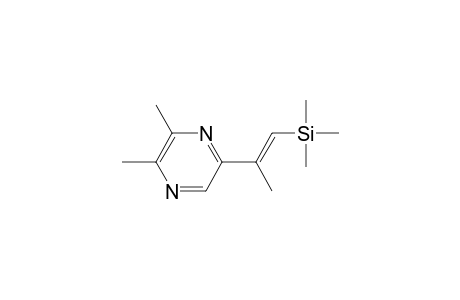 [(E)-2-(5,6-dimethyl-2-pyrazinyl)prop-1-enyl]-trimethylsilane
