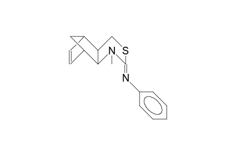 Diexo-5,8-methano-1-methyl-2-phenylimino-tetrahydro-4H-3,1-benzothiazine