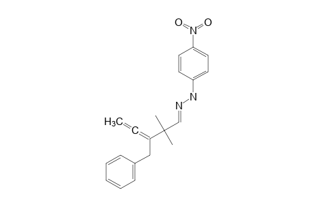 3-BENZYL-2,2-DIMETHYLPENTA-3,4-DIENAL-4-NITROPHENYLHYDRAZONE