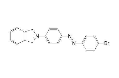2-{4-[(E)-(4-bromophenyl)diazenyl]phenyl}isoindoline