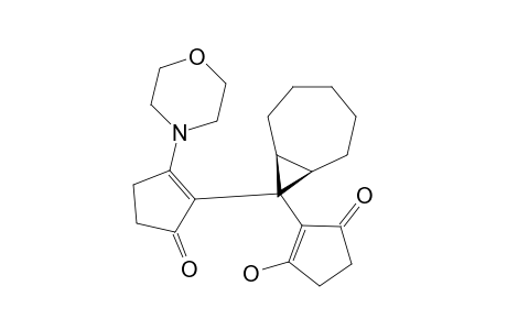2-[8-(2-HYDROXY-5-OXO-1-CYCLOPENTEN-1-YL)-BICYCLO-[5.1.0]-OCT-8-YL]-3-MORPHOLINO-2-CYCLOPENTEN-1-ONE