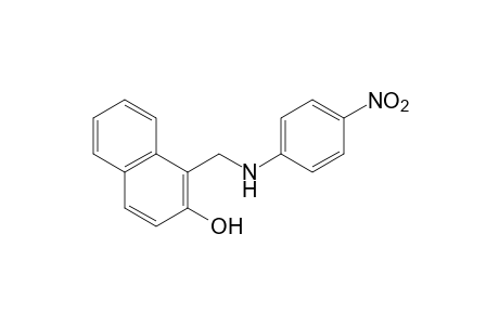 1-[(p-nitroanilino)methyl]-2-naphthol