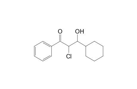2-Chloro-3-cyclohexyl-3-hydroxy-1-phenylpropan-1-one