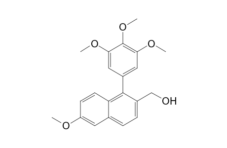 [1-(3,4,5-Trimethoxyphenyl)-6-methoxynaphthalene-2-yl]methanol