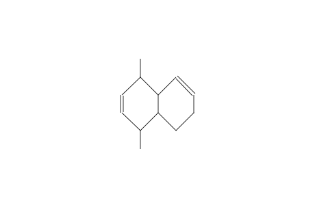 exo-exo-2,5-Dimethyl-cis-bicyclo(4.4.0)deca-3,9-diene