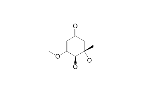 (4R,5S)-4,5-dihydroxy-3-methoxy-5-methylcyclohex-2-en-1-one