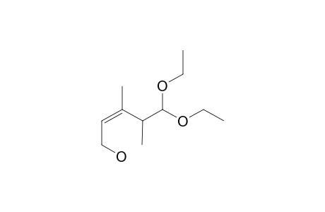 5,5-DIETHOXY-3,4-DIMETHYL-2-PENTEN-1-OL;Z-ISOMER